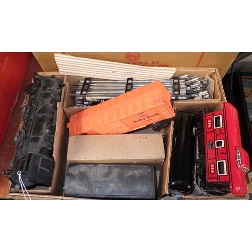 52 - A Louis Marx Stream Line Steam Type Electrical Train Set, boxed