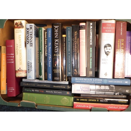71 - Four boxes of misc books