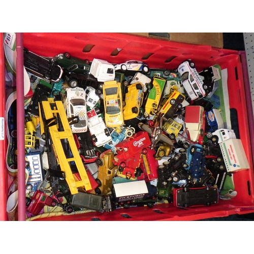 70 - A large qty of various used die cast vehicles