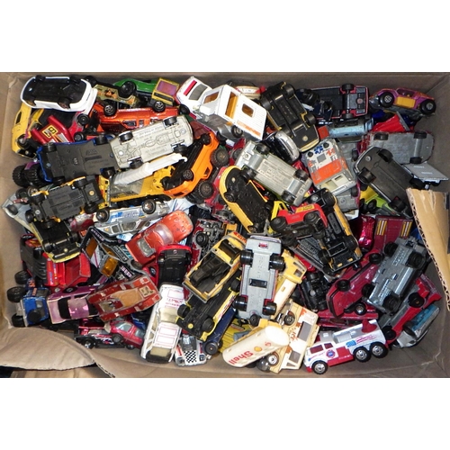 70 - A large qty of various used die cast vehicles