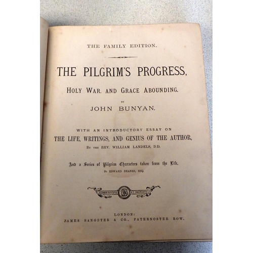 73 - Books: A group of Rev Barnes Notes 1853 together with three further religious books (2)