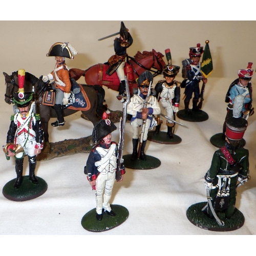 82 - A Group of Del Prado cast soldiers