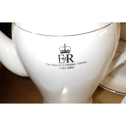 92 - The Queens Golden Jubilee tea ware