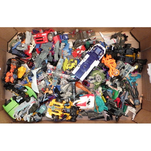 144 - A large qty of Transformer toys / figures (4)