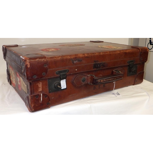 150 - Leather suit case