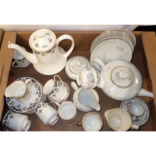 176 - Four boxes of misc ceramics to include tea ware etc (4)