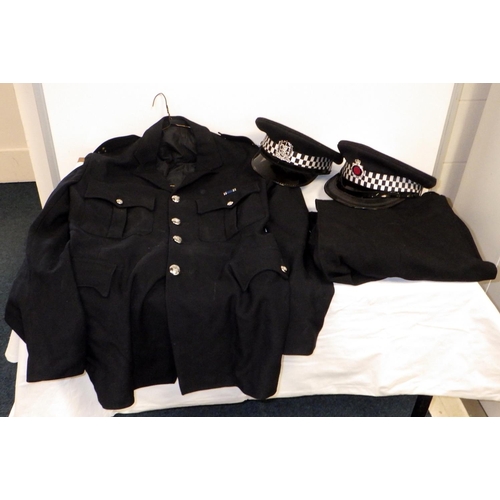 199 - Police Dress, Two hats, blazer and trousers