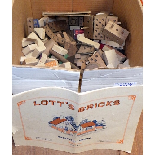 407 - A quantity of Lott's bricks