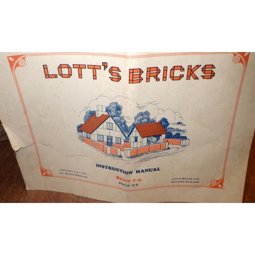 407 - A quantity of Lott's bricks