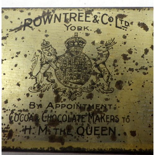 24 - A Rowntrees William Shakespeare tin together with a fish tin (2), From the collection of the late Mr... 