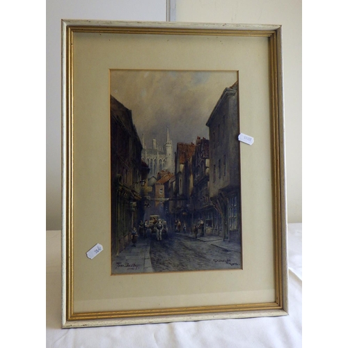 78 - Tom Dudley (1857-1935) two framed watercolours 