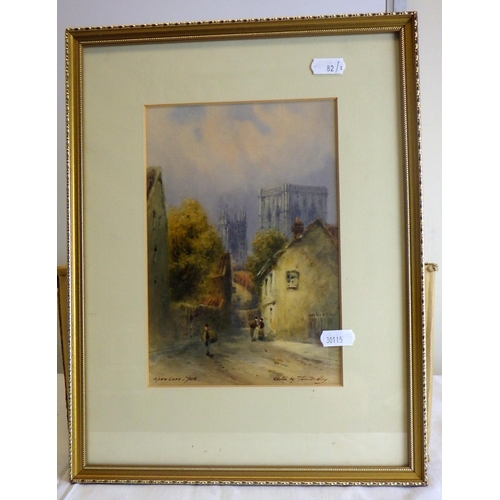 82 - Tom Dudley (1857-1935). Two framed watercolours- 