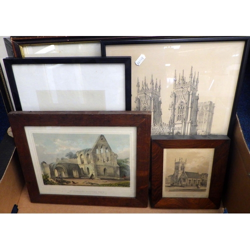 106 - A group of various York interest prints / etchings