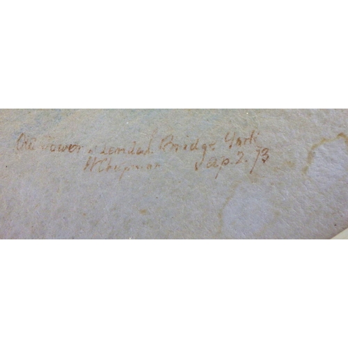 45 - Indistinctly signed Chapman (?) 