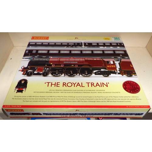 393 - A Hornby Royal Train set. All Loco's recently tested and working.