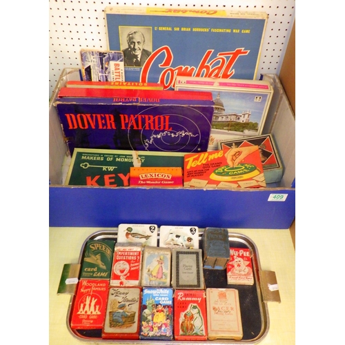 409 - A group of various vintage games