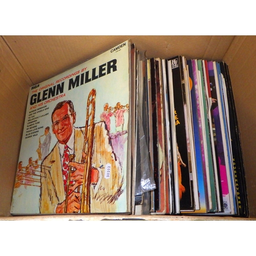 412 - A qty of misc Lps to include Glenn Miller, Harry James etc