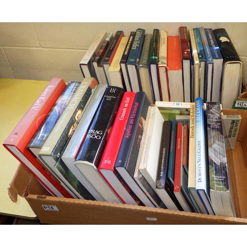 14 - Two boxes of mainly Art & History books (2)