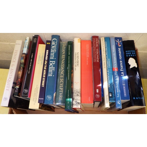 14 - Two boxes of mainly Art & History books (2)