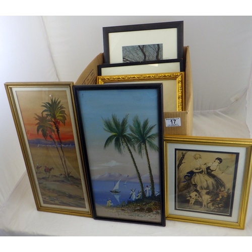 17 - 11 various pictures and prints