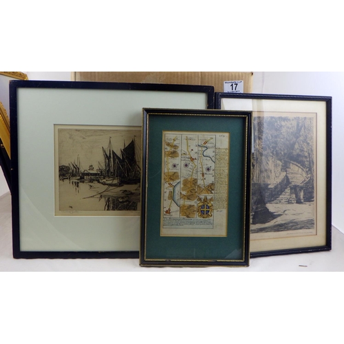 17 - 11 various pictures and prints