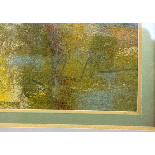 25 - A group of 3 oil paintings and 2 pastels including still life by Stanley Dollimore (5)