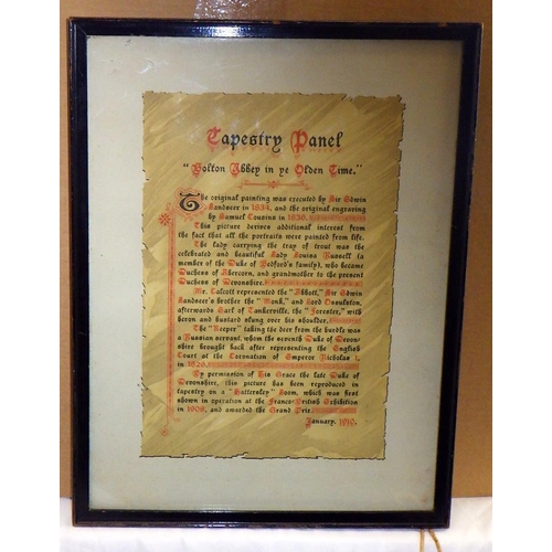 39 - A large framed religious embroidery 102 x 84cm