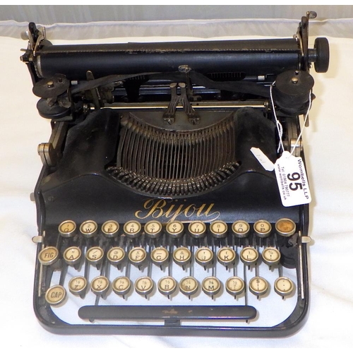 95 - A Bijou typewriter