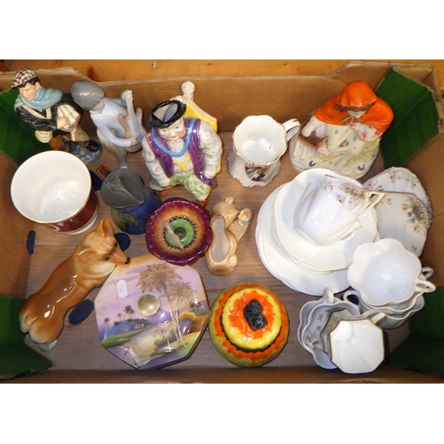 110 - A qty of misc ceramics to include Shelley tea ware , Coalport, Noritake etc AF