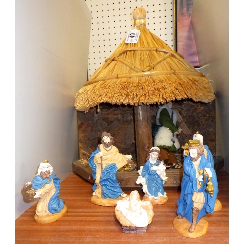 49 - A Nativity set