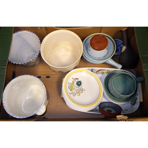 66 - Five boxes of misc ceramics to include jug & bowl, Mailing etc (qty) AF