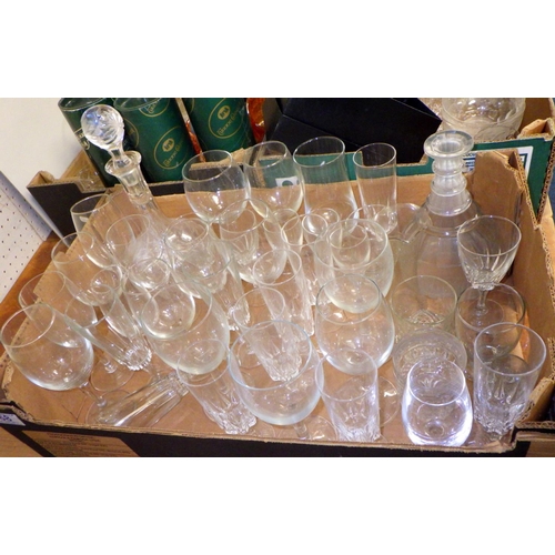 68 - Three boxes of misc glass ware (3)