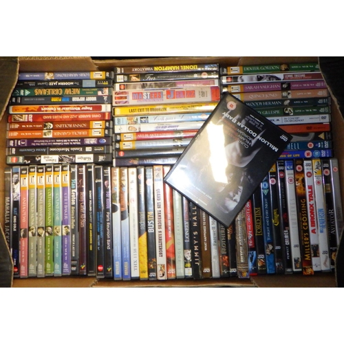 105 - A very large qty of Dvds (8)