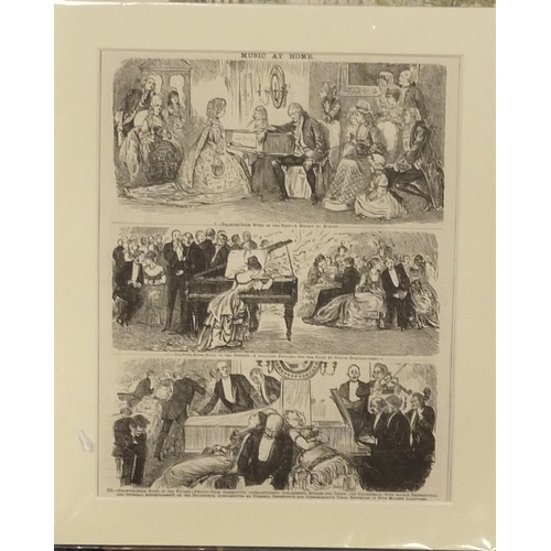 68 - A group of 18th cent and later prints, most topographical interest.   From the collection of the lat... 