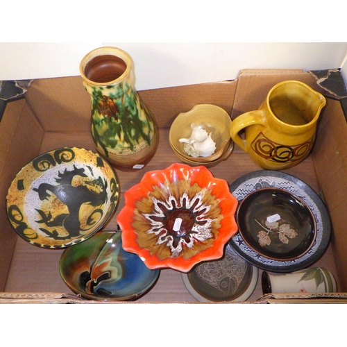 138 - Studio Pottery ceramics etc.  (3)