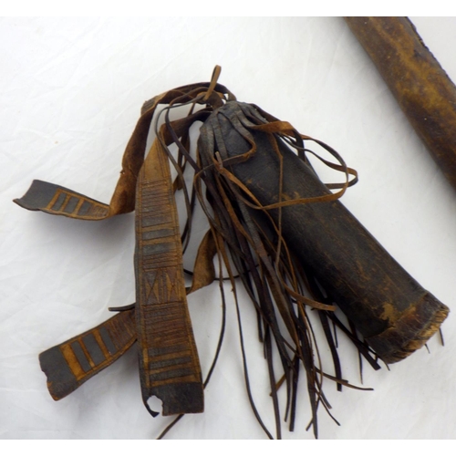 182 - A Vintage quiver and arrows possibly tribal African AF (2)