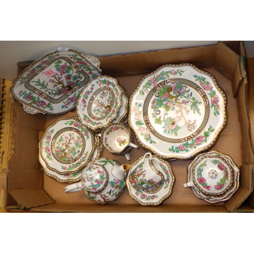 183 - A qty of Coalport Indian Tree dinner and tea ware