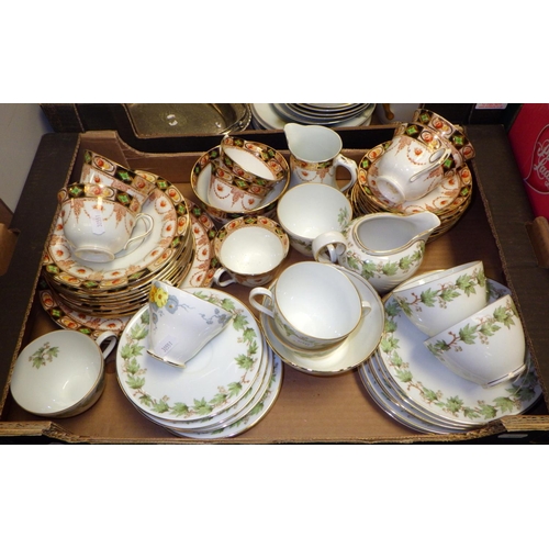 237 - Four boxes of misc ceramics to include Royal Doulton, Noritake, Taylor & Kent etc (4)