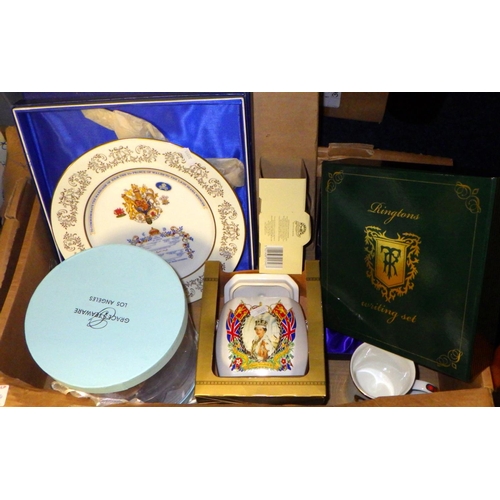 246 - A large qty of Ringtons and commemorative ceramics (4)