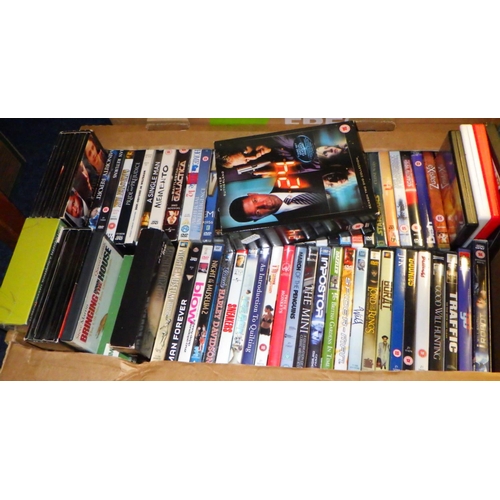 258 - A large qty of various books and Dvds (qty)