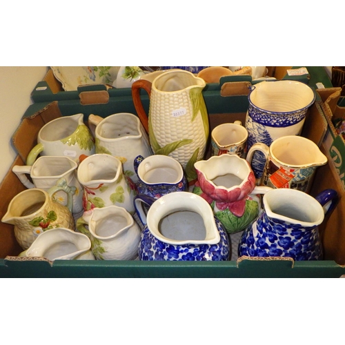 259 - A large qty of misc ceramics to include various jugs, Ringtons, Sylvac etc (4)