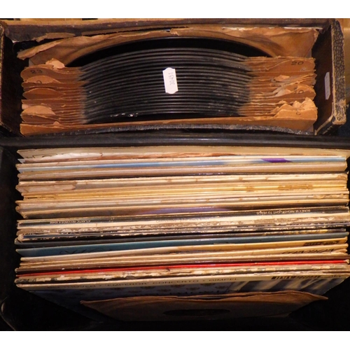 280 - A group of 5 cases of vintage records