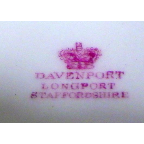 300 - Five Davenport cabinet plates