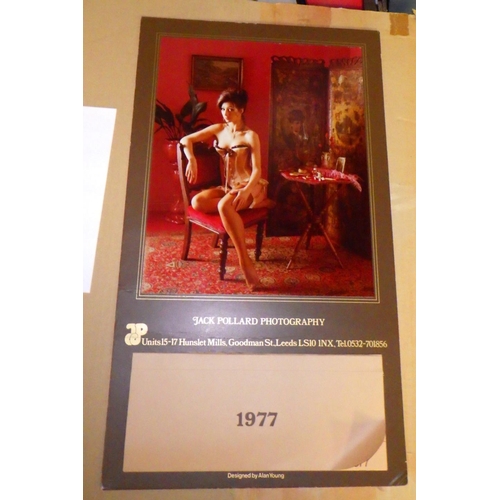 358 - Pirelli Calendars dated 1964 and 1966; other glamour calendars 1959, 1975 Sam Haskins, 1976, 1977; t... 