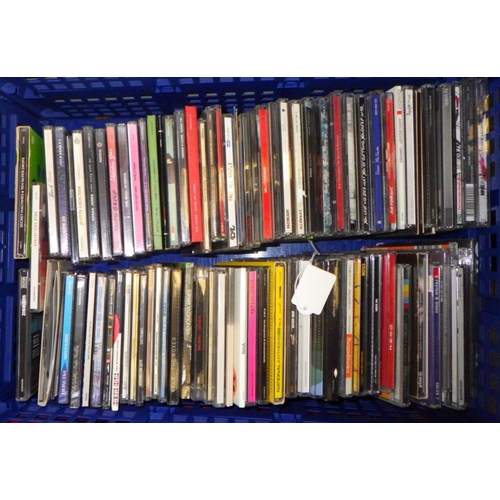 382 - Three boxes of misc Cds & cassettes (3)