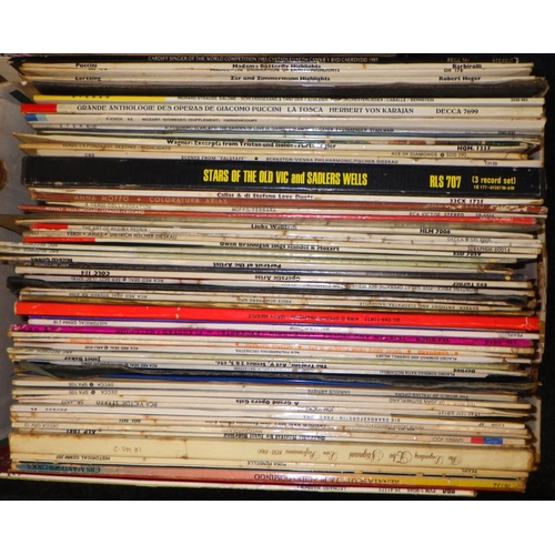 384 - Four boxes of classical (organ, orcestral etc)  interest Lps