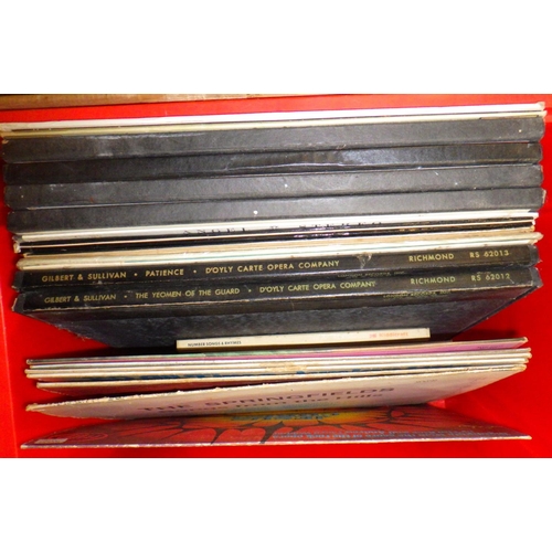 386 - Two boxes of misc Lps (2)