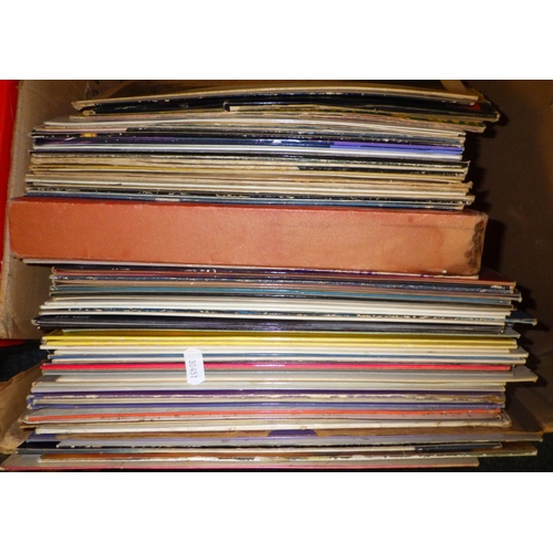 386 - Two boxes of misc Lps (2)