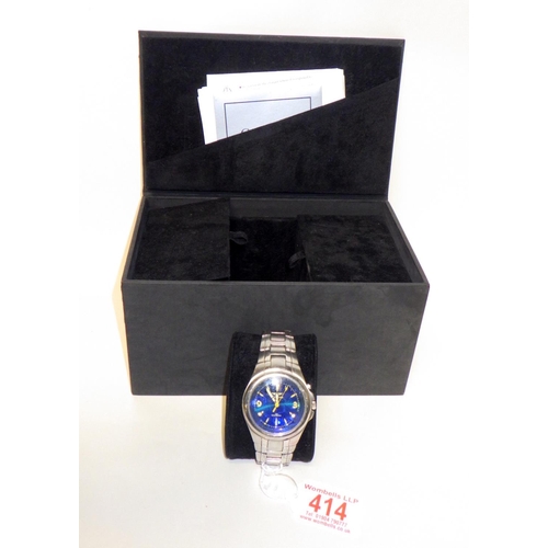 414 - A boxed Navigator Zeon Tech gents watch