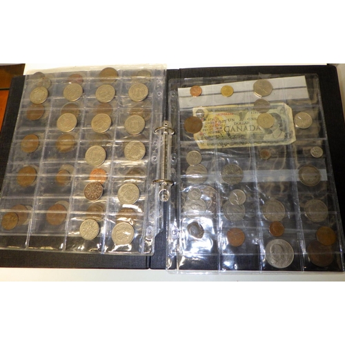 444 - A collection of British coins incl silver issues, George V and later.